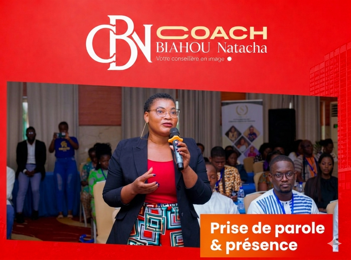 Prise de parole & présence — service proposé par Natacha BIAHOU